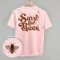 Save The Bees (Back Print) Ivy + Cloth