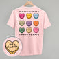 The One With The Candy Hearts (Back Print) Ivy + Cloth