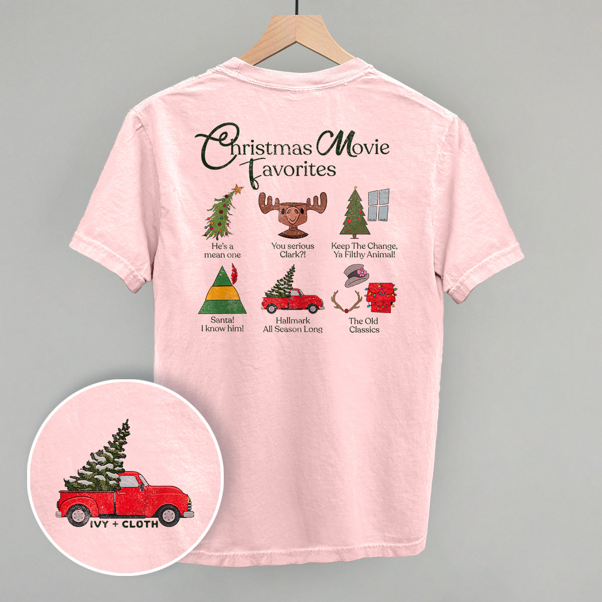Christmas Movie Favorites (Back Print) Ivy + Cloth