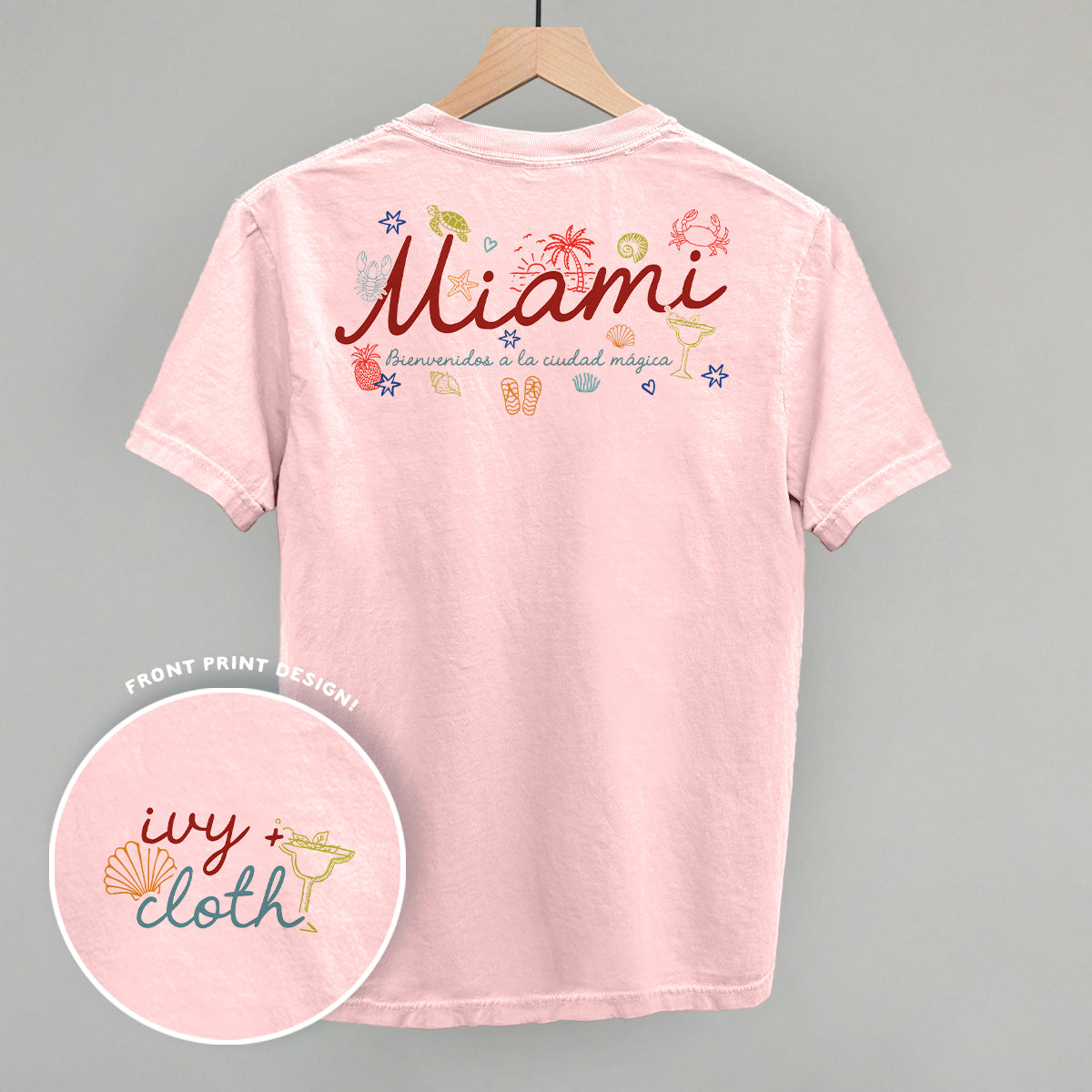 Miami Doodles (Back Print) Ivy + Cloth
