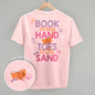Book In My Hand, Toes In The Sand (Back Print) Ivy + Cloth