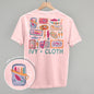 Colorful Sardine Doodles (Back Print) Ivy + Cloth