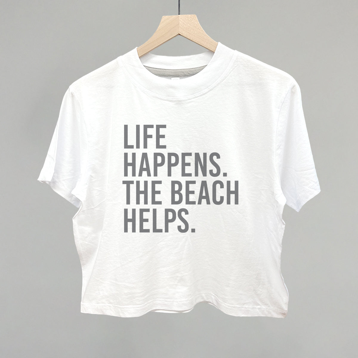 Life Happens. The Beach Helps. Ivy + Cloth