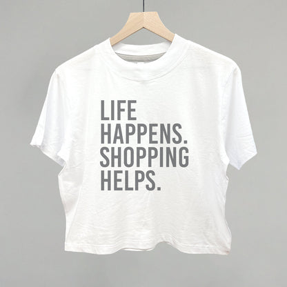 Life Happens. Shopping Helps. Ivy + Cloth