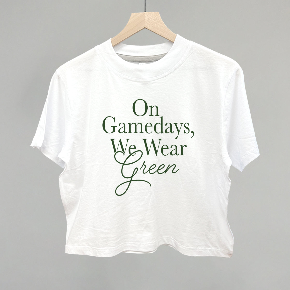 On Gamedays, We Wear Green Ivy + Cloth
