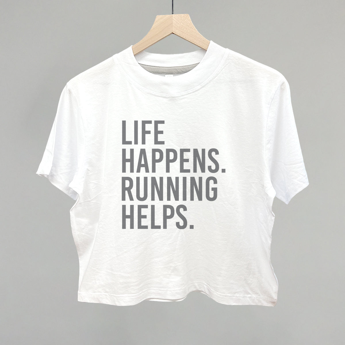 Life Happens. Running Helps. Ivy + Cloth