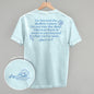 Go Beyond The Shallow Waters (Back Print) Ivy + Cloth