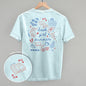 Book Girl Summer Colorful (Back Print) Ivy + Cloth