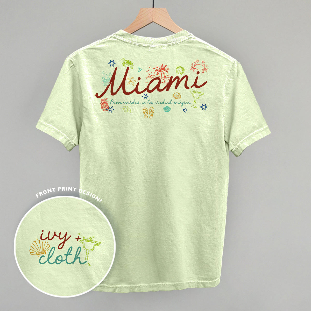 Miami Doodles (Back Print) Ivy + Cloth