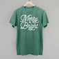 Merry And Bright (Monoline Script) Ivy + Cloth