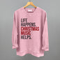 Life Happens Christmas Music Helps Ivy + Cloth