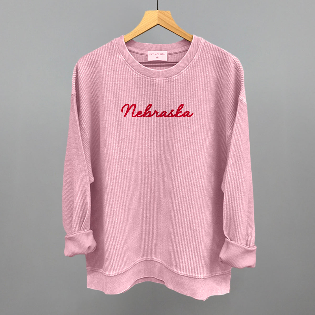 Nebraska Script Ivy + Cloth