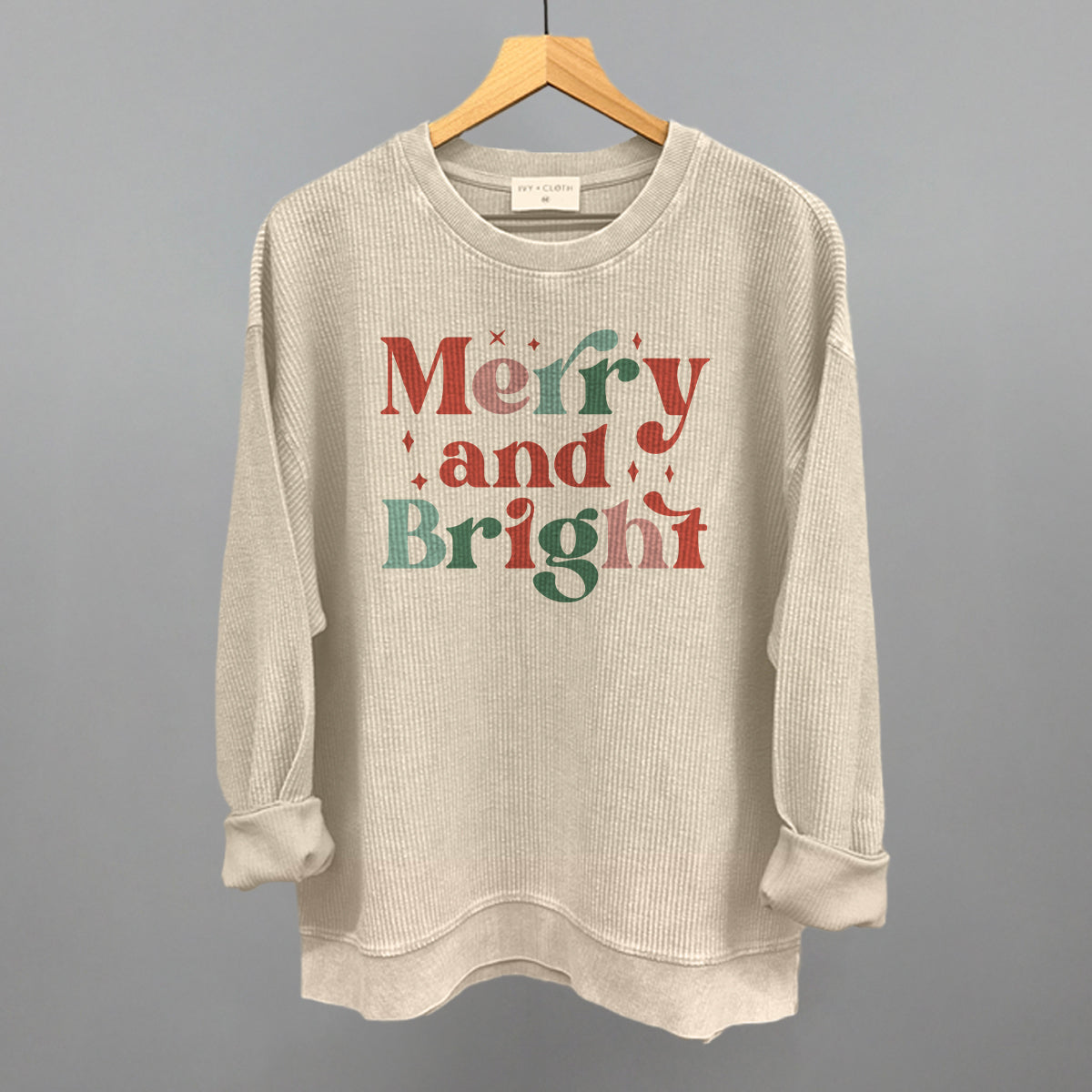 Merry and Bright Colorful Ivy + Cloth