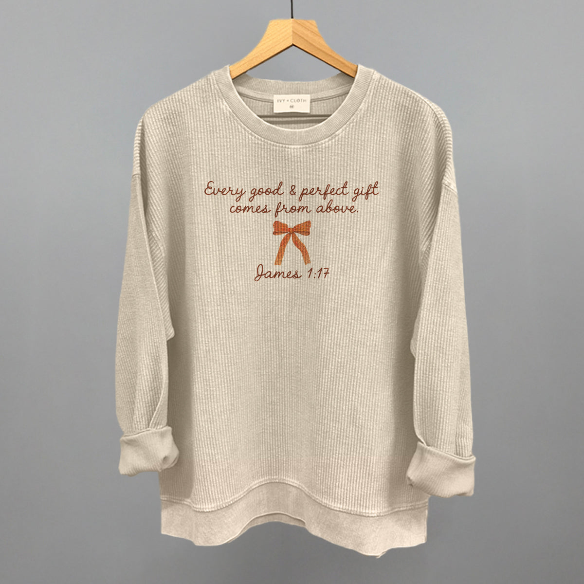 Every Good & Perfect Gift James 1:17 Ivy + Cloth
