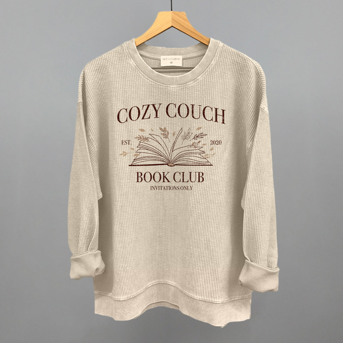 Cozy Couch Book Club Ivy + Cloth