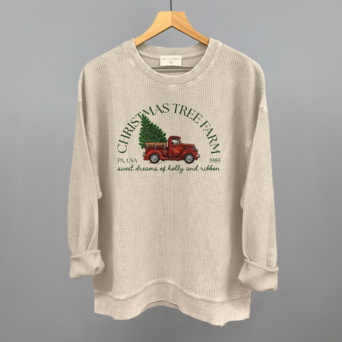 Christmas Tree Farm 1989 Ivy + Cloth