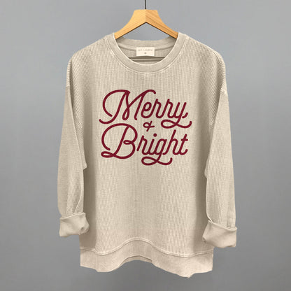 Merry And Bright (Monoline Script) Ivy + Cloth