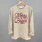 Merry And Bright (Monoline Script) Ivy + Cloth