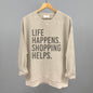 Life Happens. Shopping Helps. Ivy + Cloth