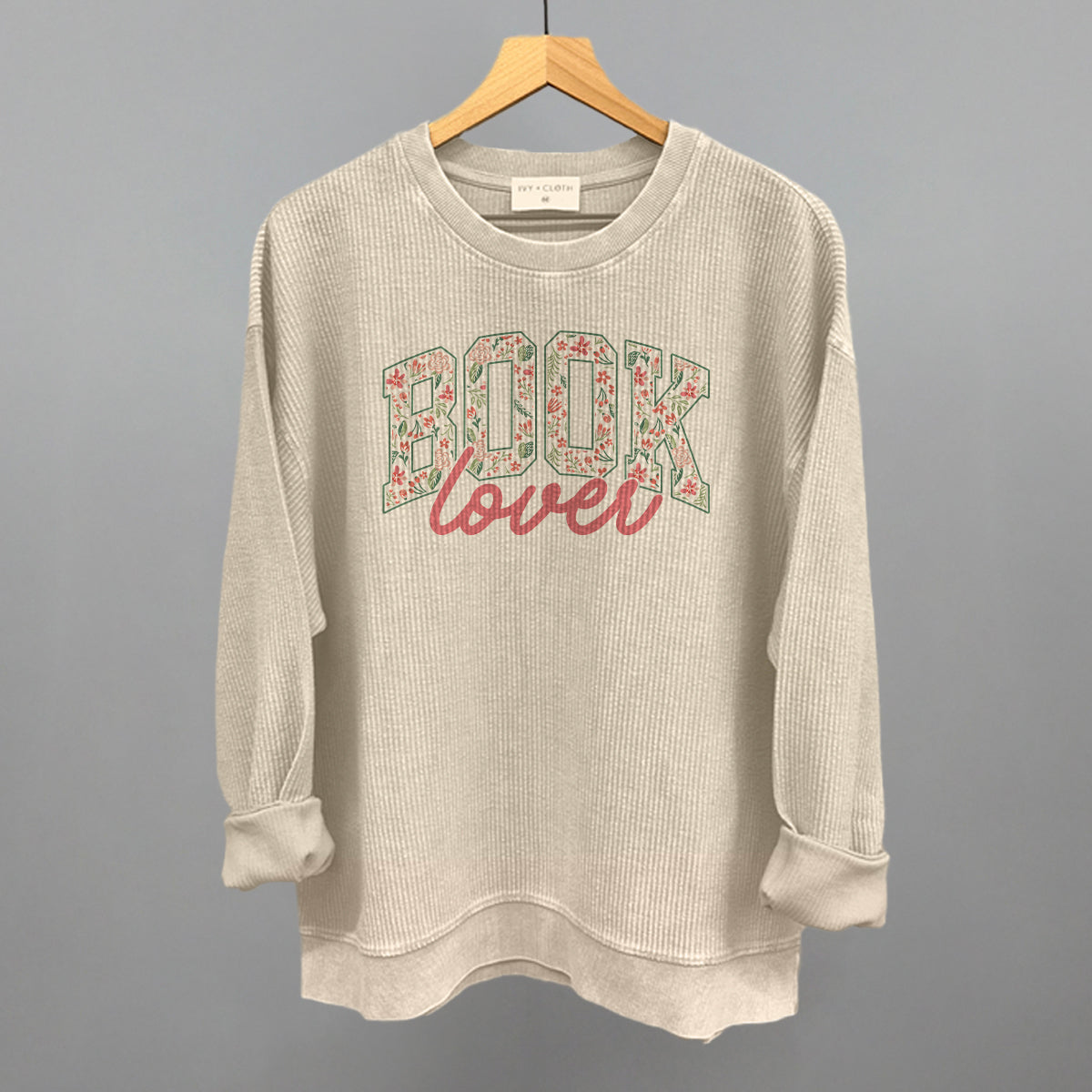Book Lover Floral Arch + Script Ivy + Cloth