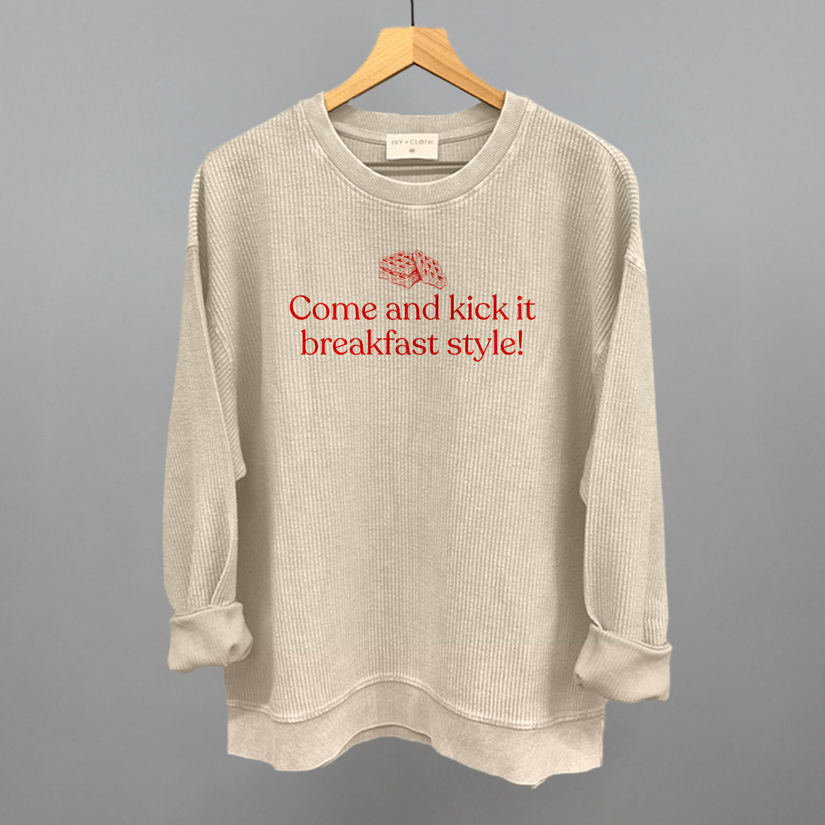 Come and Kick It Breakfast Style Ivy + Cloth