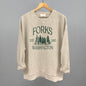 Forks, WA Est 1945 Ivy + Cloth