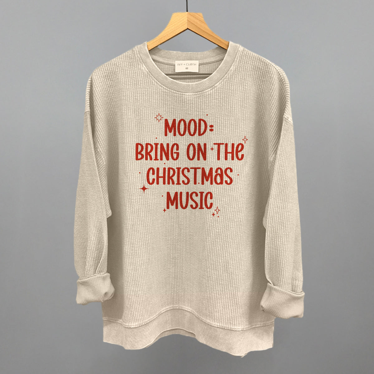 Mood: Bring On The Christmas Music Ivy + Cloth
