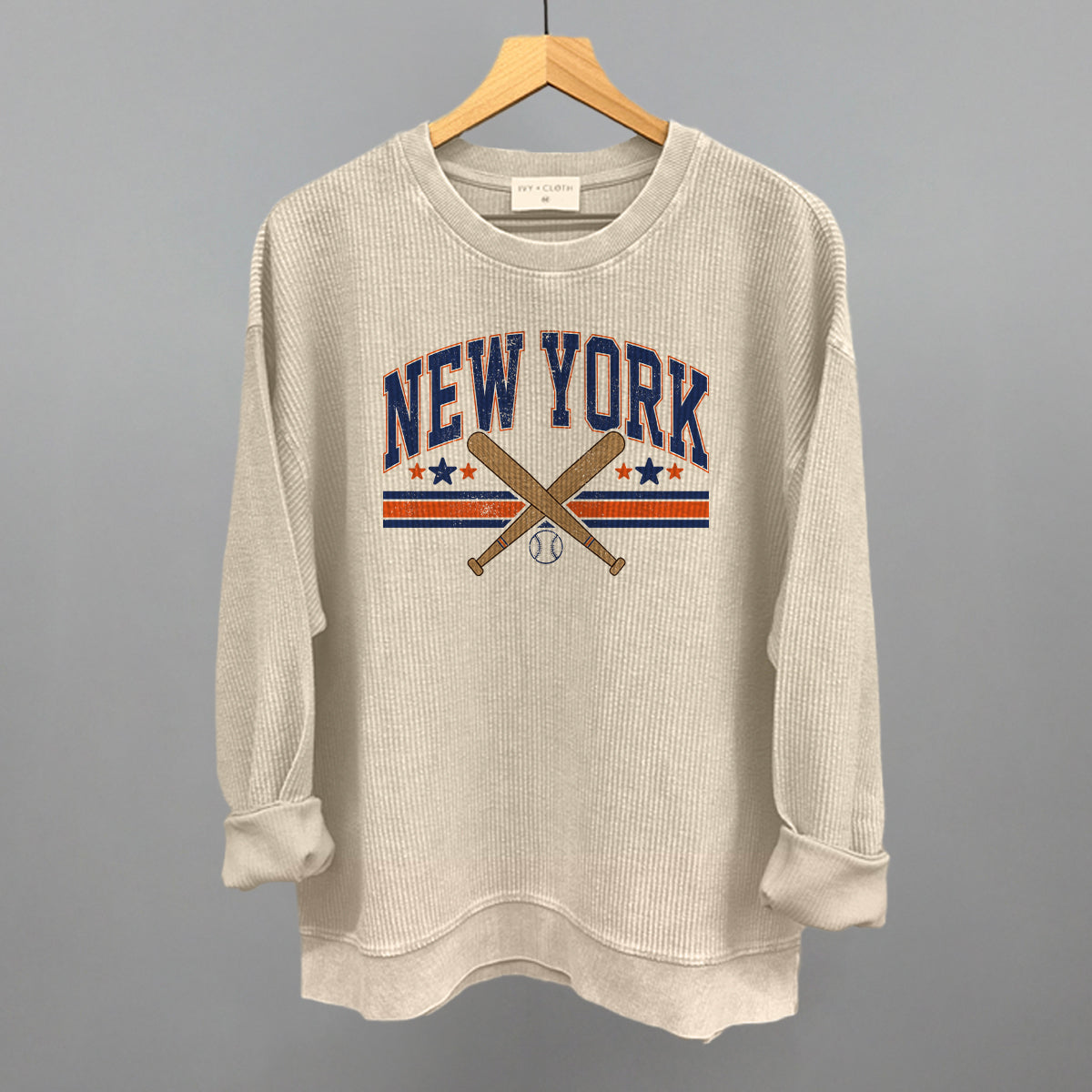 New York Baseball (Blue/Orange) Ivy + Cloth