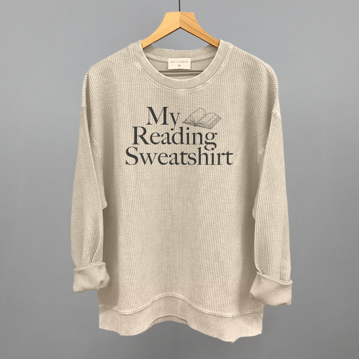 My Reading Sweatshirt Ivy + Cloth