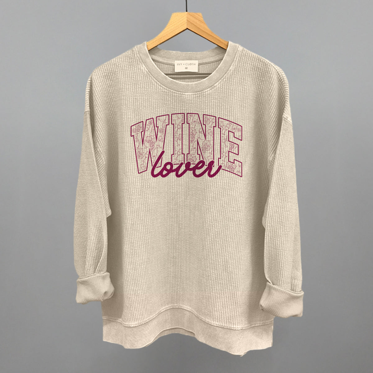 Wine Lover Arch + Script Ivy + Cloth
