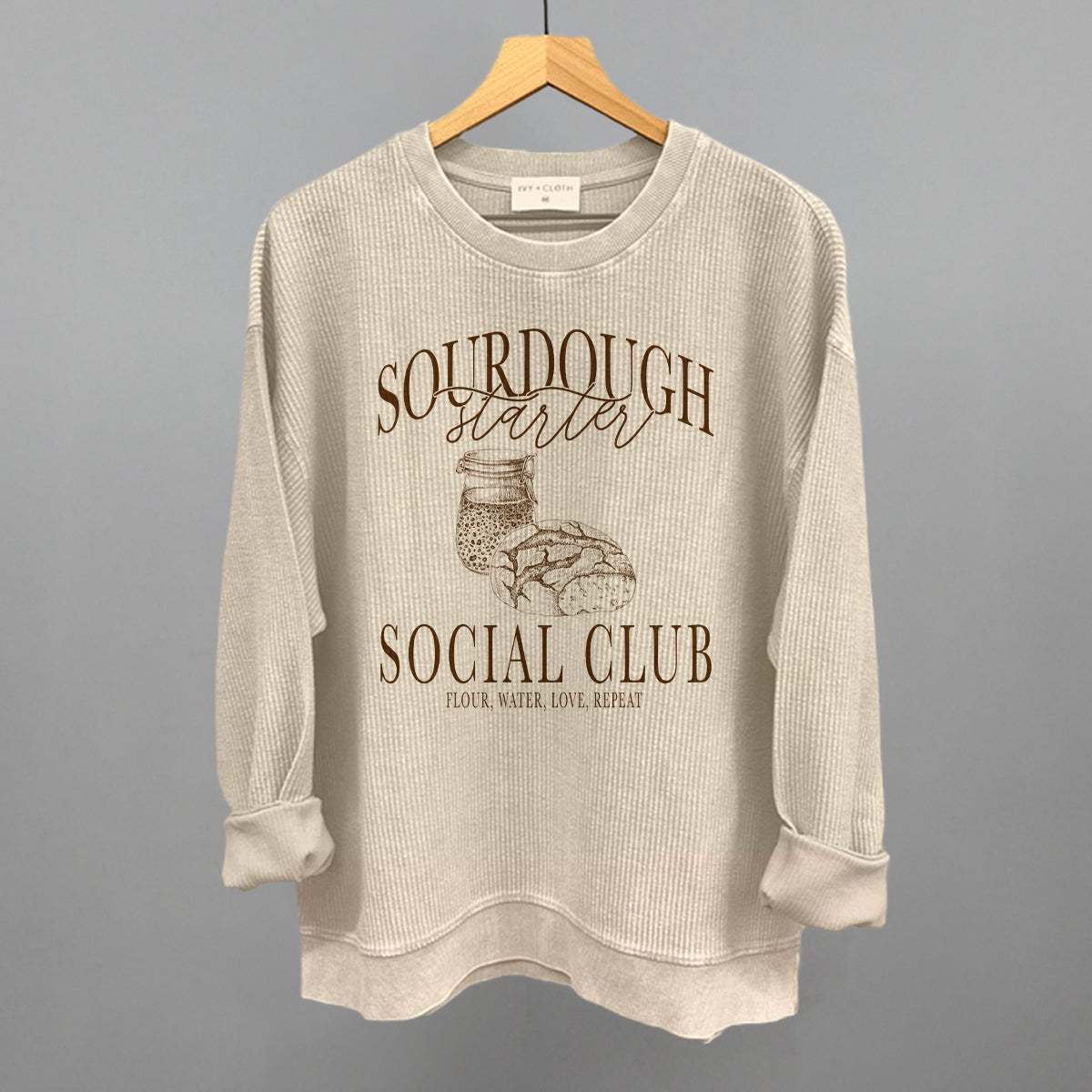 Sourdough Starter Social Club Ivy + Cloth