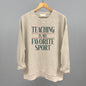 Teaching Is My Favorite Sport Ivy + Cloth
