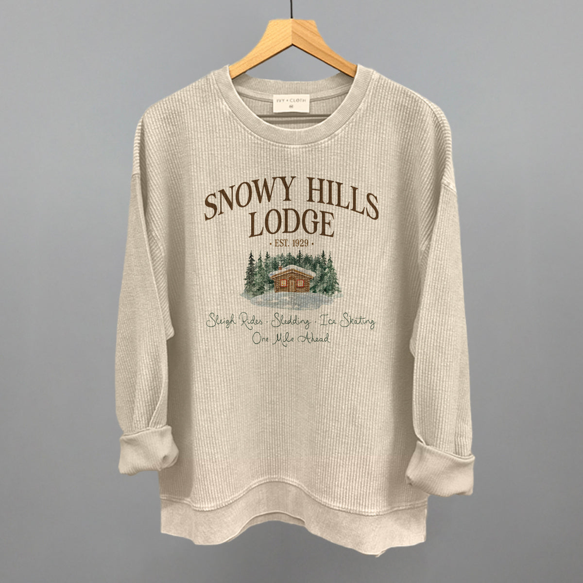 Snowy Hills Lodge Ivy + Cloth