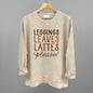 Leggings, Leaves, Lattes Please! Ivy + Cloth