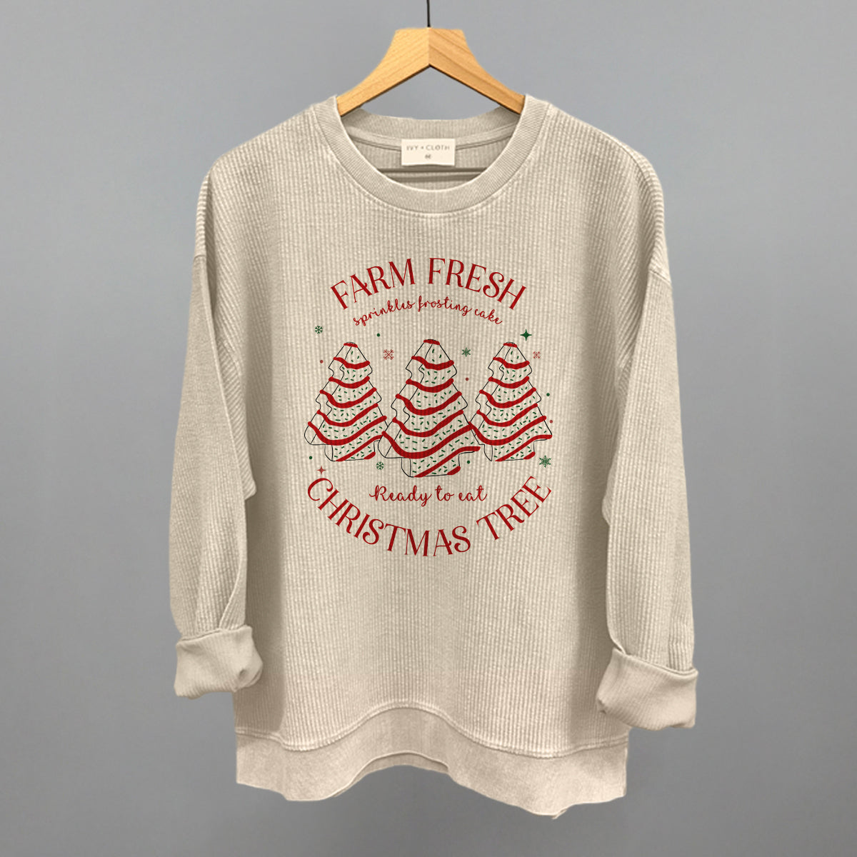 Farm Fresh Christmas Tree Cake Ivy + Cloth
