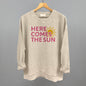 Here Comes The Sun Pink Ivy + Cloth