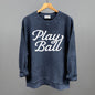Play Ball (Vintage Script White) Ivy + Cloth