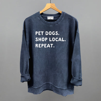 Pet Dogs. Shop Local. Repeat. Ivy + Cloth