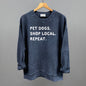 Pet Dogs. Shop Local. Repeat. Ivy + Cloth