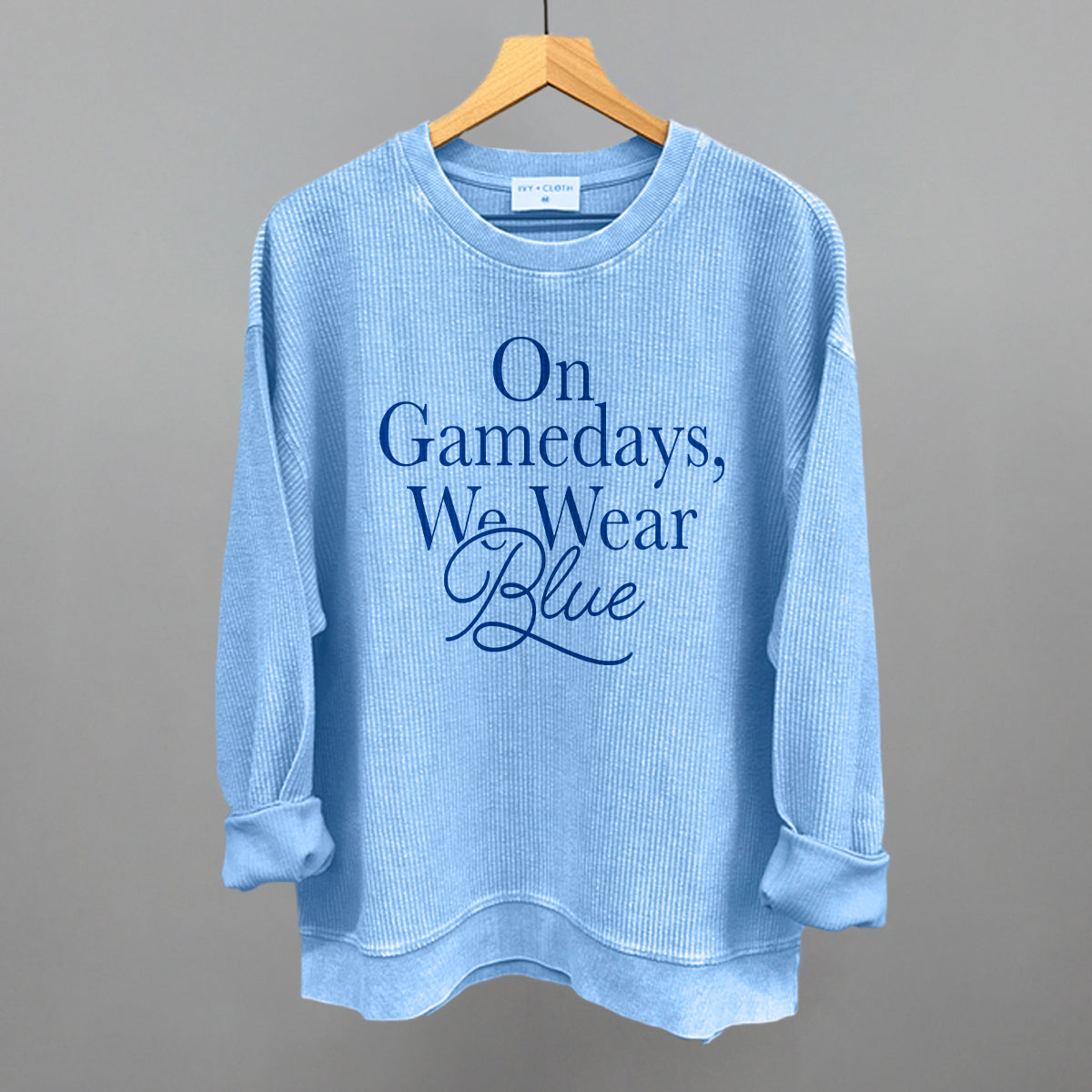 On Gamedays, We Wear Blue Ivy + Cloth