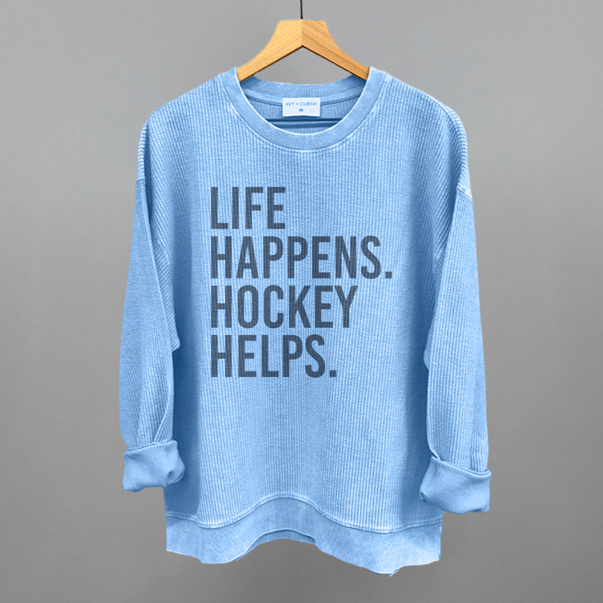Life Happens Hockey Helps Ivy + Cloth