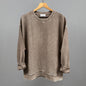 Pine Bark Oversized Corded Crew Ivy + Cloth