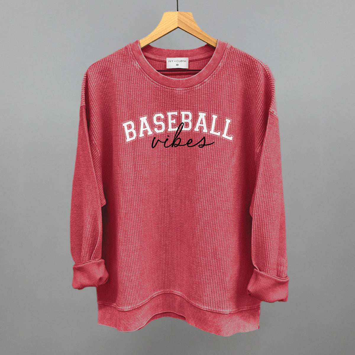 Baseball Vibes Script Ivy + Cloth