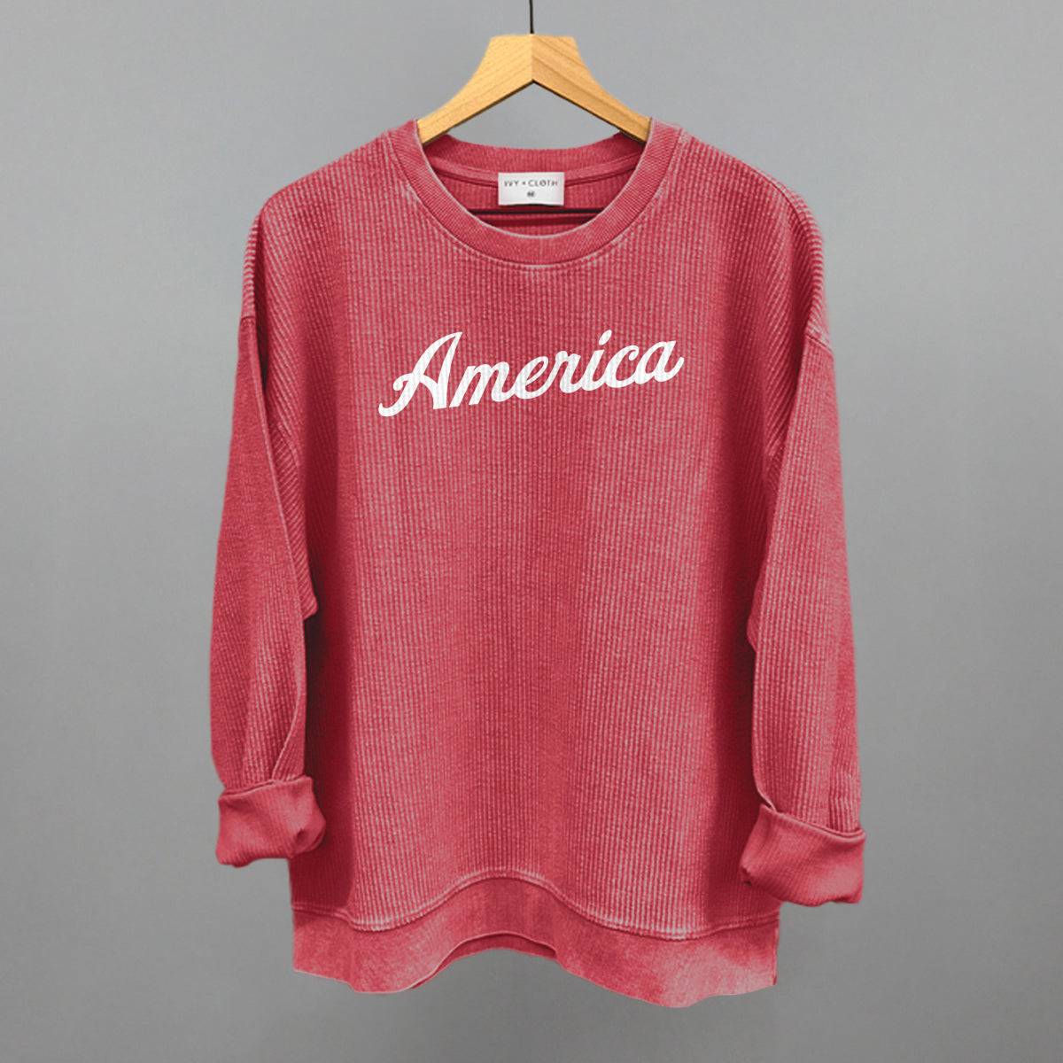 Vintage America (White Ink) Ivy + Cloth