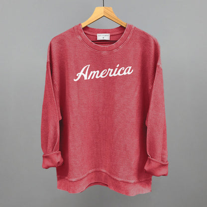 Vintage America (White Ink) Ivy + Cloth