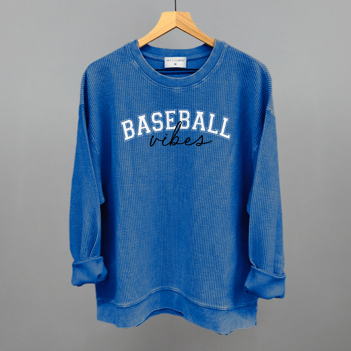Baseball Vibes Script Ivy + Cloth