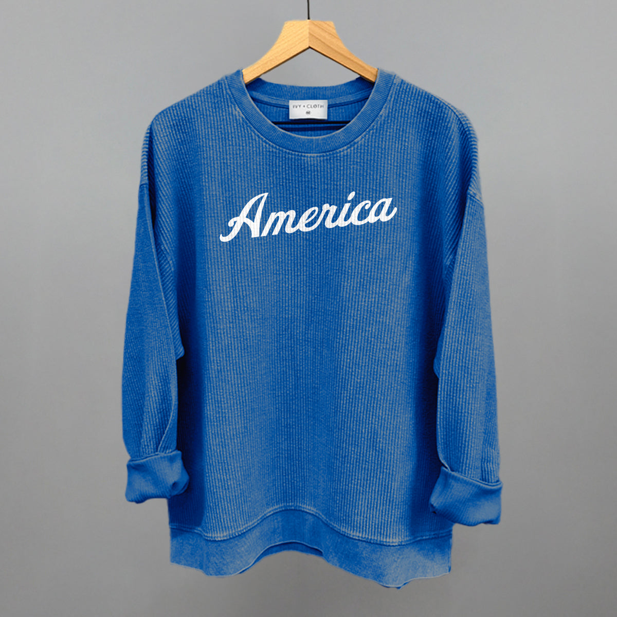 Vintage America (White Ink) Ivy + Cloth