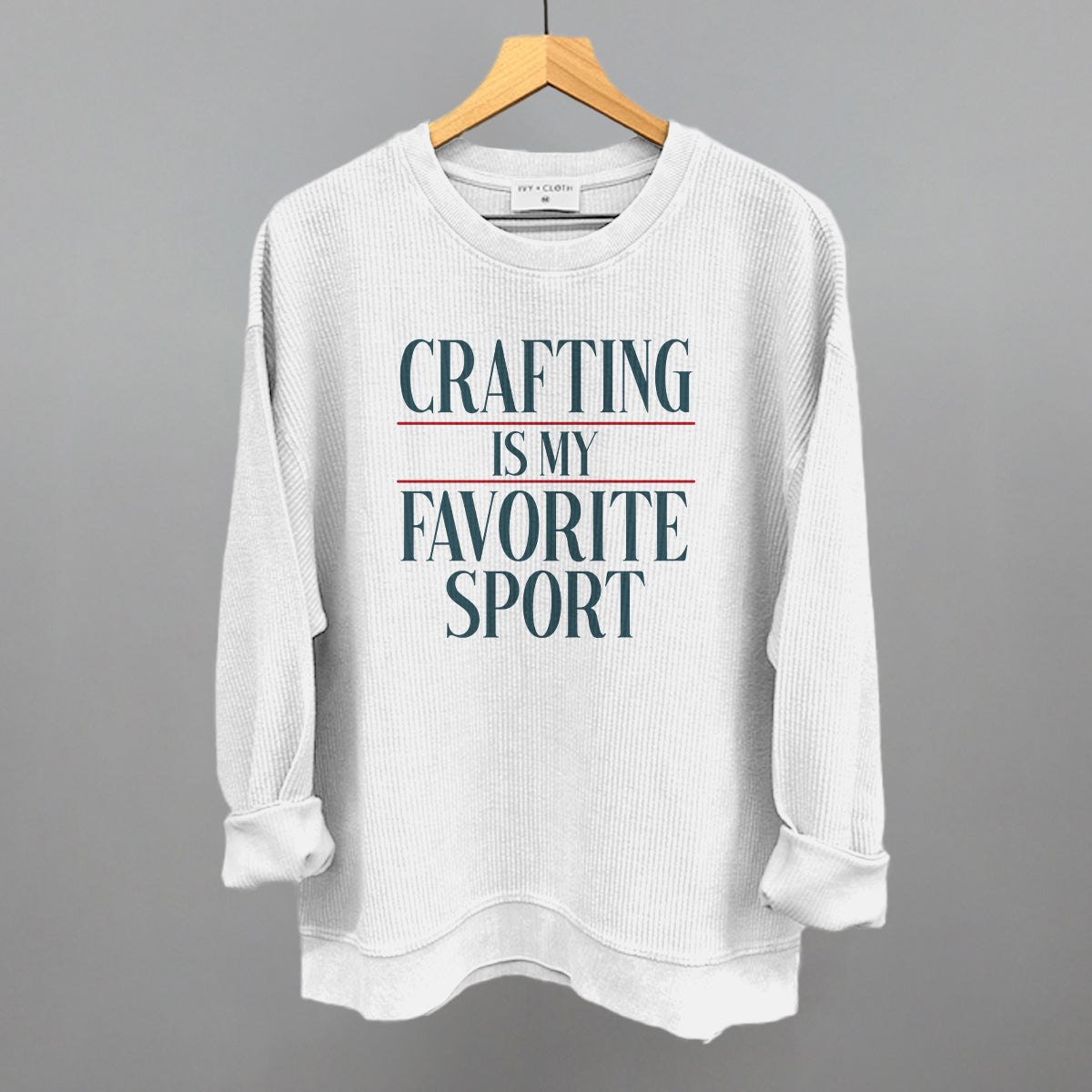 Crafting Is My Favorite Sport Ivy + Cloth