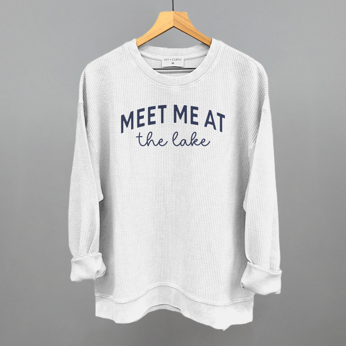 Meet Me At The Lake (Arch + Script) Ivy + Cloth