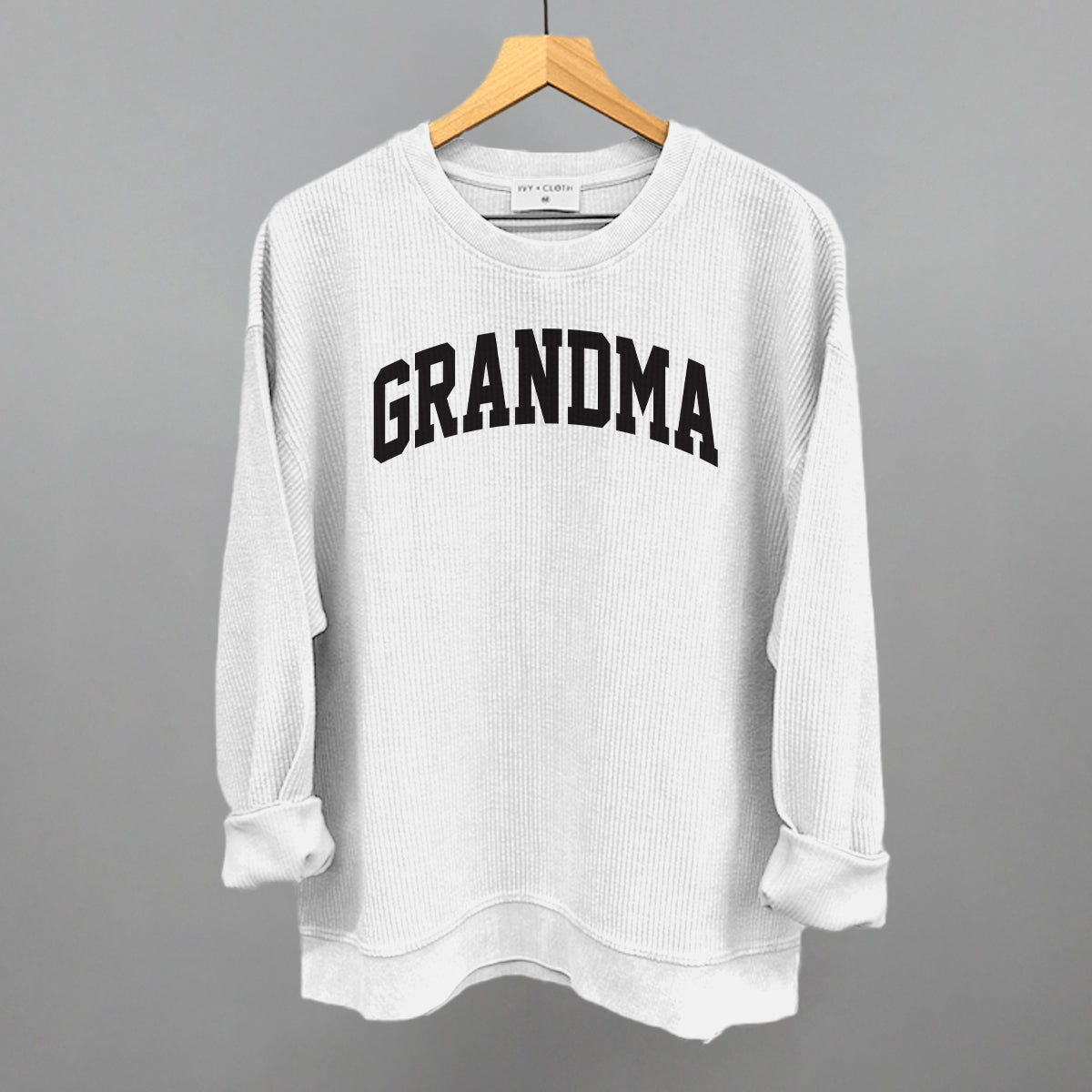 Grandma Collegiate (Black) Ivy + Cloth